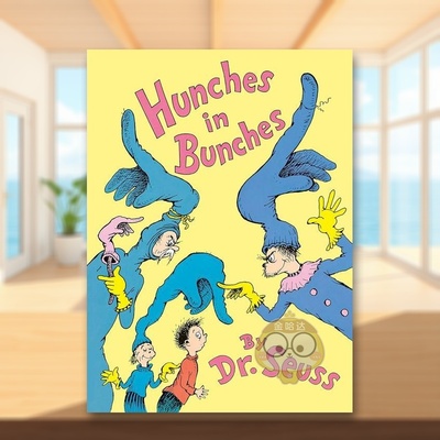 【现货】一连串预感英文儿童绘本自我认知情绪管理进口原版外版书精装3-6周岁Hunches in BunchesDr. SeussRandom House (US)书籍