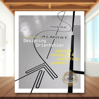 【预售】设计方向标牌概念和寻路系统Designing Orientation英文平面设计字体图案标志 Chris van Uffelen BRAUN进口原版书3书籍图