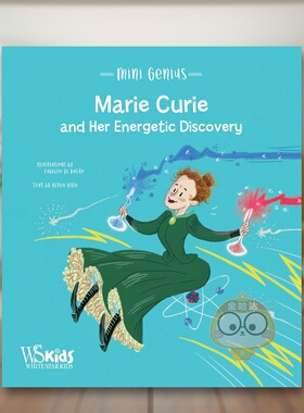 【现货】【小天才】居里夫人与她的能量发现 【Mini Genius】Marie Curie and Her Energetic Discovery 原版英文儿童绘本进口书籍