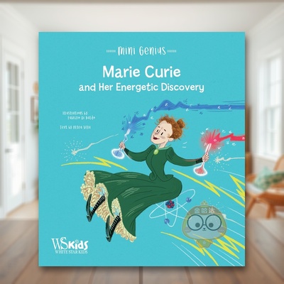 【现货】【小天才】居里夫人与她的能量发现 【Mini Genius】Marie Curie and Her Energetic Discovery 原版英文儿童绘本进口书籍