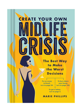 【现货】Create Your Own Midlife Crisis 制造你自己的中年危机 英文原版图书籍进口正版 心灵/励志