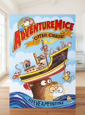 【预售】冒险萌鼠团：水獭危机大救援 Adventuremice: Otter Chaos 原版英文儿童故事进口书籍图书外版正版