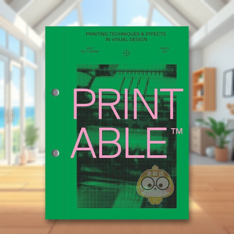 【预售】可印刷:视觉设计中的印刷技术和效果英文平面设计印刷版式色彩进口原版书平装PRINTABLE : Printing Techniques and Eff书
