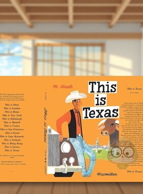 【预售】【Miroslav Sasek】这就是德克萨斯州 This is Texas 原版英文儿童绘本进口书籍图书外版正版