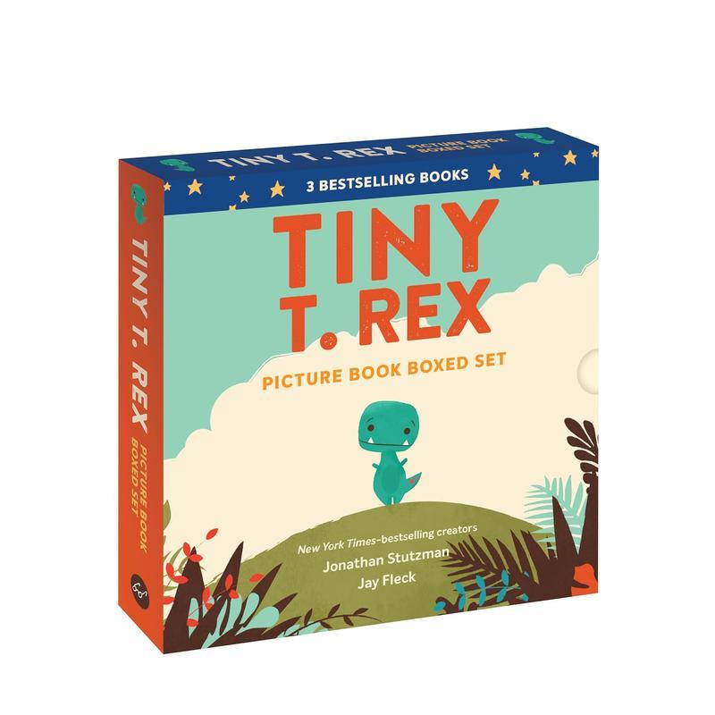 【预售】小雷龙绘本盒装 Tiny T. Rex Picture Book Boxed Set 原版英文儿童绘本进口书籍图书外版正版读物