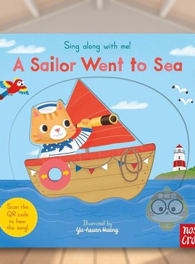【预售】和我一起歌唱！水手远航 Sing Along With Me! A Sailor Went to Sea 原版英文儿童绘本进口书籍图书外版正版