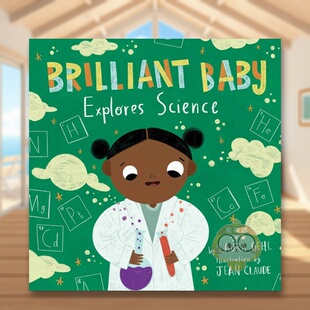 【现货】【智慧宝宝】探索科学【Brilliant Baby】Explores Science英文儿童绘本IP系列3-6岁纸板书Laura Gehl  Jean Claude进口原