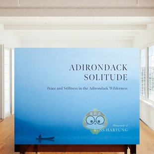 【预售】阿迪朗达克幽境:荒野中的宁静与沉寂 Adirondack Solitude 原版英文摄影作品集自然景观进口书籍图书外版正版