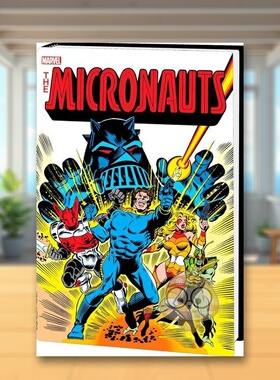 【预售】【Marvel】Micronauts原版惊奇岁月总集第1卷考克鲁姆封面英文漫画精裝进口原版书Micronauts: The Original Marvel Yea书
