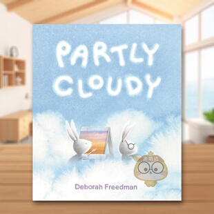 Deborah 正版 多云间晴英文儿童绘本知识百科进口原版 书籍图书外版 出版 Freedman著Viking Cloudy Partly 书精装 预售