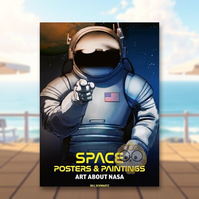 【预售】NASA艺术画册太空海报和绘画英文艺术家工作室进口原版外版书Schwarz精装14岁以上SpacePostersandPaintingsArtaboutNAS书