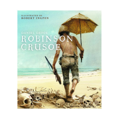 【预售】Robinson Crusoe【Robert Ingpen经典文学插图】鲁滨逊漂流记 英文原版图书籍进口正版 Daniel Defoe 世界文学