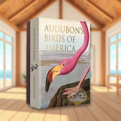 【预售】奥杜邦的美国鸟类：阿贝维尔感谢卡套装 Audubon's Birds of America:An Abbeville Notecard Set 原版明信片进口书籍图书