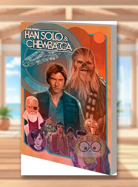 【预售】【Marvel】星球大战汉索洛和丘巴卡卷2英文漫画大平装进口原版书STAR WARS: HAN SOLO & CHEWBACCA VOL. 2 Marc Guggenh书