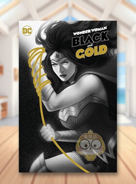 【预售】【DC Comics】神奇女侠黑金英文漫画简装进口原版书Wonder Woman Black & Gold Mariko Tamaki  Tillie Walden  Rachel书