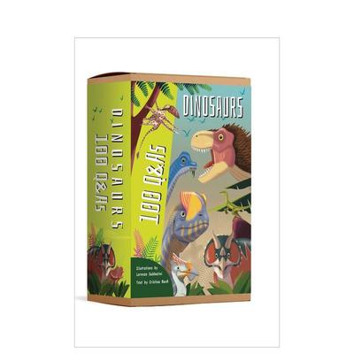 【预售】恐龙：100个问答 Dinosaurs 原版英文儿童趣味