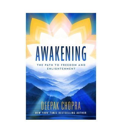 【预售】觉醒 现代冥想大师Dr Deepak Chopra唤醒真我指南 Awakening 原版英文心灵励志进口书籍图书外版正版