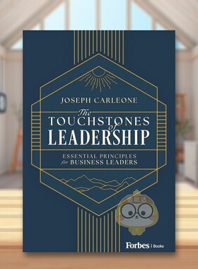 【预售】领导力试金石英文商业行销进口原版外版书Joseph Carleone精装14岁以上Touchstones of Leadership ForbesBooks书籍图书正