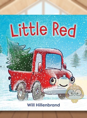 【预售】小红帽英文儿童绘本交通工具城市人文进口原版书Little Red精装3岁-6岁Will Hillenbrand Hachette Books书籍图书外版正版