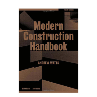 Modern 书籍 预售 进口外版 英文图书原版 Construction 现代建筑手册 Handbook