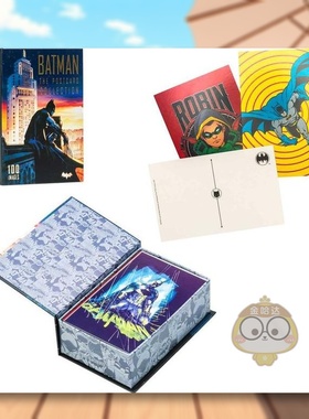 【预售】蝙蝠侠明信片集Batman英文文创明信片Insight EditionsInsight Editions进口原版书647226893书籍图书外版正版