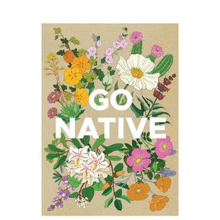 卡牌游戏 Native 卡牌进口书籍图书外版 亲近自然 原版 正版 预售