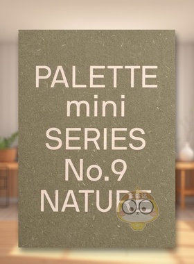 【现货】【调色板迷你系列】09自然新大地色调图形设计【Palette Mini Series】09英文平面设计印刷版式色彩Victionary平装victio