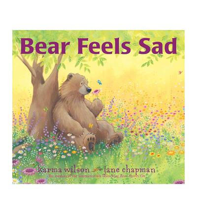 【现货】小熊感到悲伤 Bear Feels Sad 原版英文儿童绘本进口书籍图书外版正版