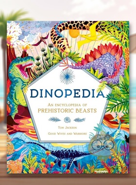 【现货】恐龙大百科史前野兽百科全书英文儿童绘本知识百科进口原版书精装6岁-9岁Dinopedia : An Encyclopedia of Prehistoric书