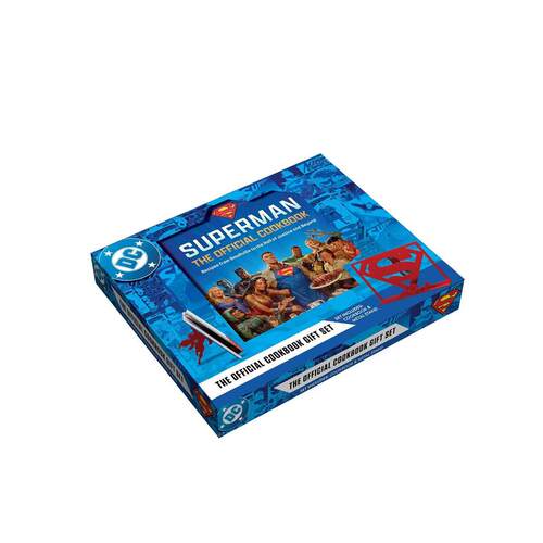【预售】DC超人官方食谱与立架礼盒 DC: Superman: The Official Cookbook and Stand Gift 原版英文餐饮生活美食进口书籍图书外版