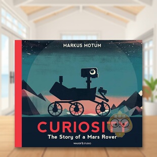 【预售】好奇号：火星车的故事 Curiosity: The Story of a Mars Rover 原版英文儿童绘本进口书籍图书外版正版