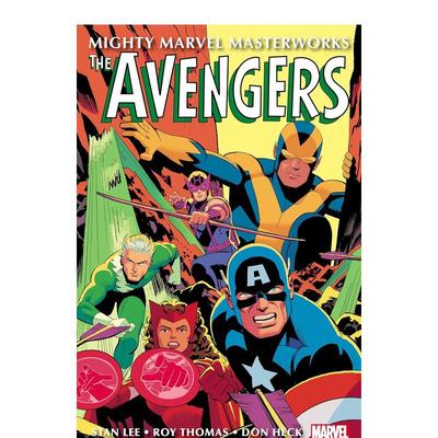【预售】漫威大师作品：复仇者联盟卷4 Mighty Marvel Masterworks:The Avengers Vol.4 英文漫画书原版进口图书超级英雄系列美漫