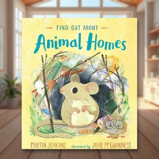 Find Animal 现货 动物之家 and McGuinness进口原 Jenkins Out 寻找发现 6岁精装 Homes英文儿童趣味3 About Jane Martin