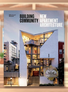 【现货】构建社区新公寓建筑Building Community 英文建筑设计建筑风格与材料构造Michael Webb平装Thames & Hudson进口原版书978