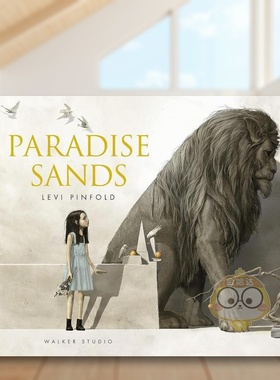 【现货】【英国插画师Levi Pinfold】天堂之沙Paradise Sands英文儿童绘本插画师3-6岁精装Levi Pinfold进口原版书Walker Books U