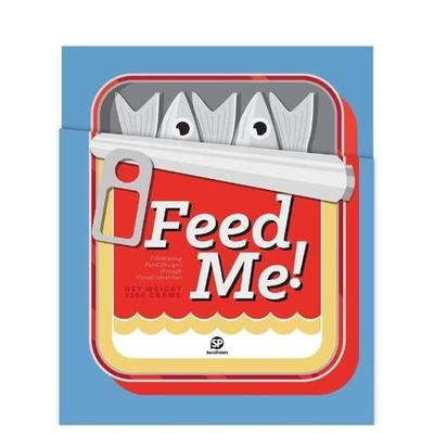 【现货】【Sendpoints】美食诱惑：美食设计视觉盛宴 Feed Me:Celebrating Food Designs through Visual Identities 英文平面设计