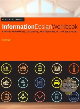 【预售】信息设计工作手册Information Design Workbook英文平面设计数字媒体Kim Baer平装ROCKPORT进口原版书50书籍图书外版正版