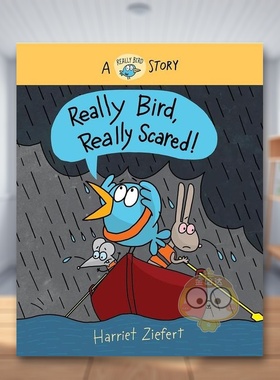 【预售】【小鸟Really】小鸟Really真的很害怕英文儿童漫画进口原版图书精装【Really Bird Stories】Really Bird, Really Scare书