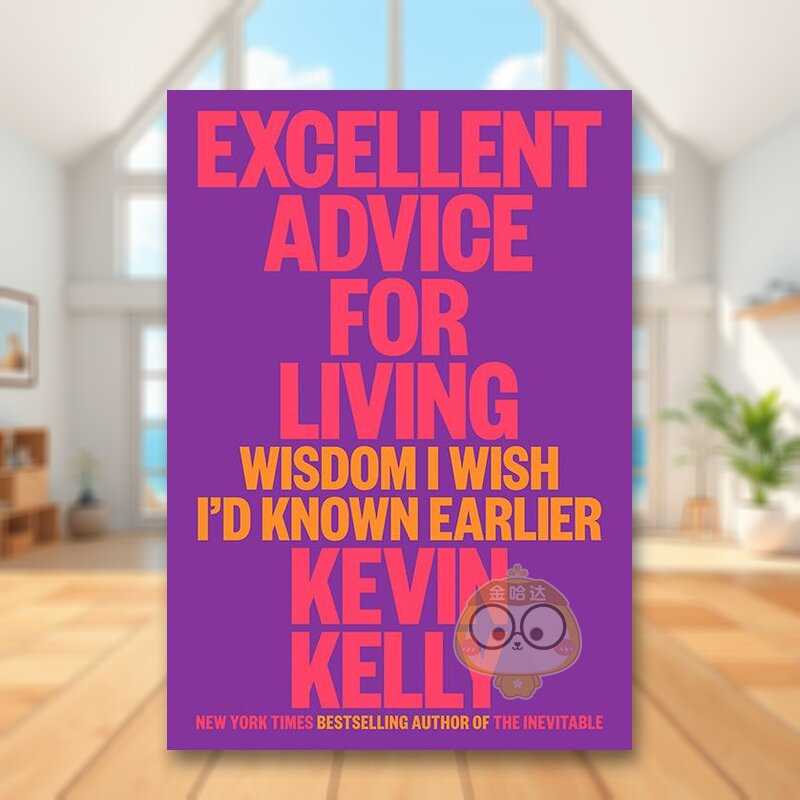 【预售】极好的生活建议英文心灵励志进口原版外版书14岁以上Excellent Advice for Living Kevin Kelly Viking (US)书籍图书正版图片