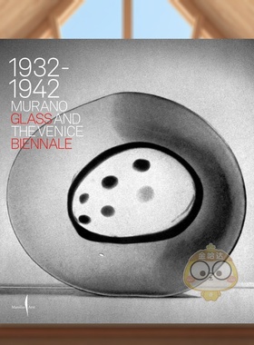 【预售】穆拉诺玻璃与威尼斯双年展 Murano Glass and the Venice Biennale 原版英文字体图案标志设计进口书籍图书外版正版