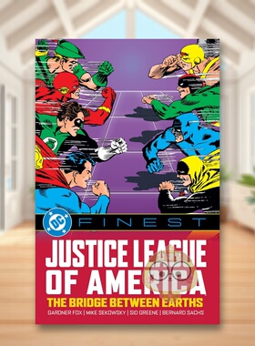 【预售】【DC FINEST】美国正义联盟地球之间的桥梁Justice League of America: The Bridge Between Earths英文漫画进口原版书DC