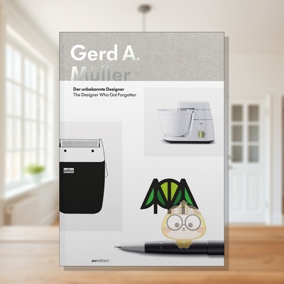 【预售】格尔德?A?米勒：被遗忘的设计师 Gerd A. Müller: The Designer who got forgotten 原版英文工业产品设计进口书籍图书外