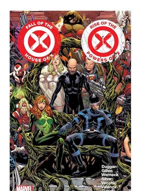 【现货】漫威漫画 X氏家族的陨落/X之力量的崛起 Fall Of The House Of X/Rise Of The Powers Of X 英文漫画书原版进口美漫书籍