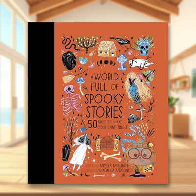 【预售】灵异故事世界 【A World Full of】Spooky Stories 原版英文儿童绘本进口书籍图书外版正版