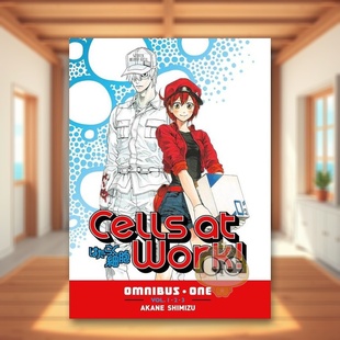 【预售】工作细胞合集1英文漫画进口原版书平装14岁以上Cells at Work! Omnibus 1  Akane ShimizuKodansha Comics书籍图书外版正