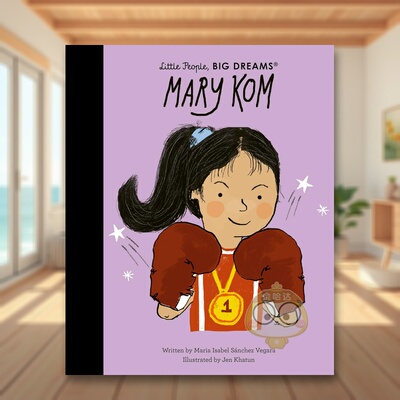 【现货】【小人物大梦想】玛丽科姆【Little PeopleBig Dreams】Mary Kom英文儿童绘本人物传记6-9岁精装Maria Isabel Sanchez Ve