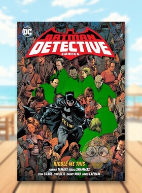 【现货】【DC Comics】蝙蝠侠侦探漫画第4卷给我出个谜语精装版英文漫画精装进口原版书Batman: Detective Comics Vol. 4: Riddl书