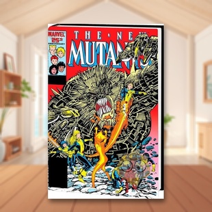 进口原版 OMNIBUS 预售 新变种人总集卷2英文漫画精装 Smith Claremont书 Windsor 书NEW Marvel VOL. MUTANTS Chris Barry