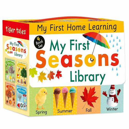 【预售】我的第一个季节图书馆 My First Seasons Library 儿童绘本英文原版图书进口书籍