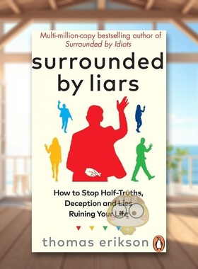 【预售】被骗子包围英文心灵励志Surrounded by Liars平装进口原版书Erikson  Thomas Vermilion书籍图书外版正版